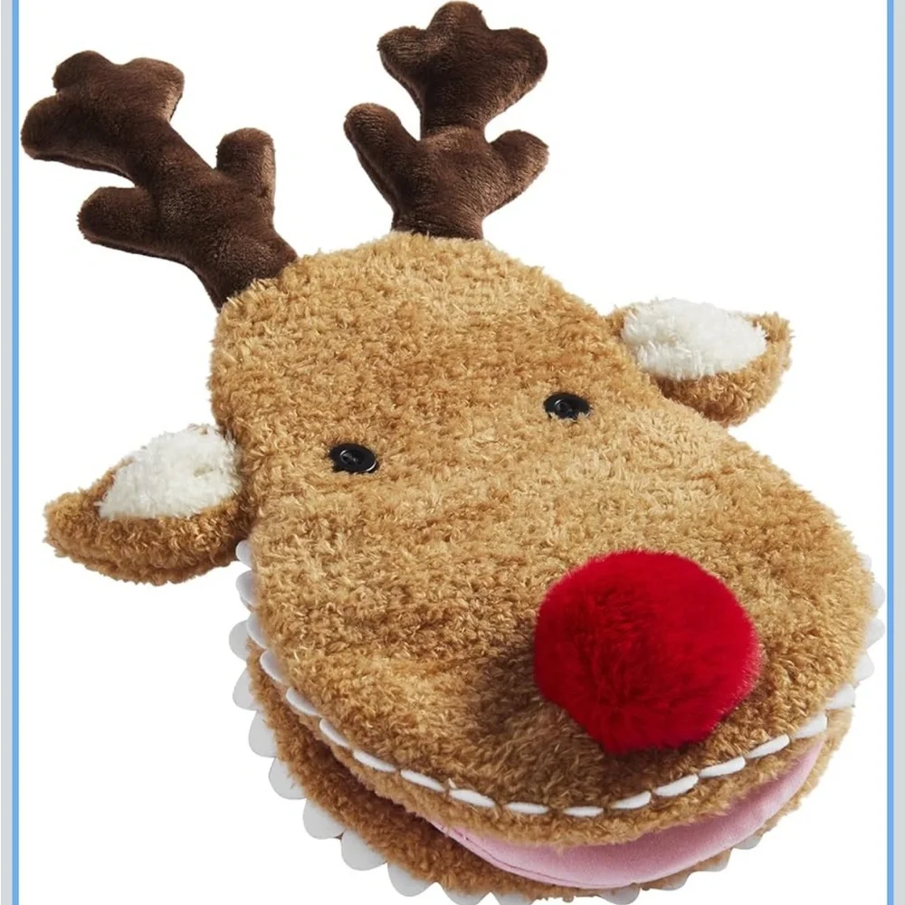 🤍Mud Pie Reindeer Snacks Puppet Book - Picture 5 of 7